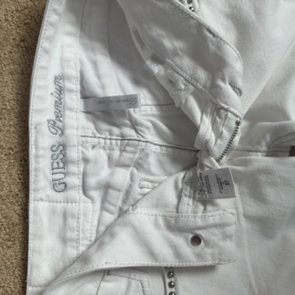Guess premium daredevil skinny jeans size 27 WHITE - Picture 13 of 14